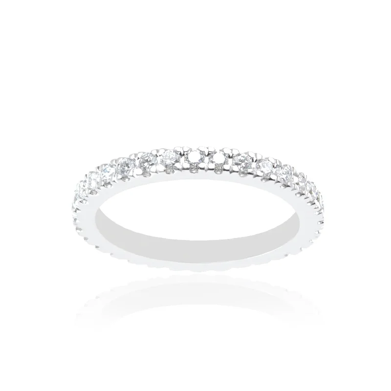 Diamond White Gold Eternity Ring