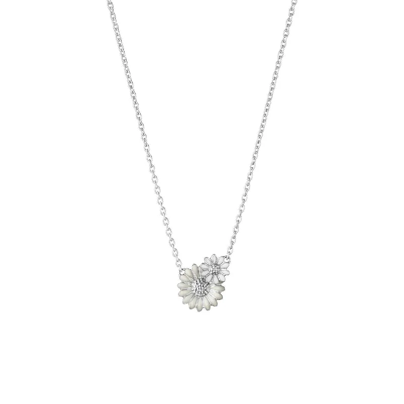 Daisy x Stine Goya Silver & White Necklace