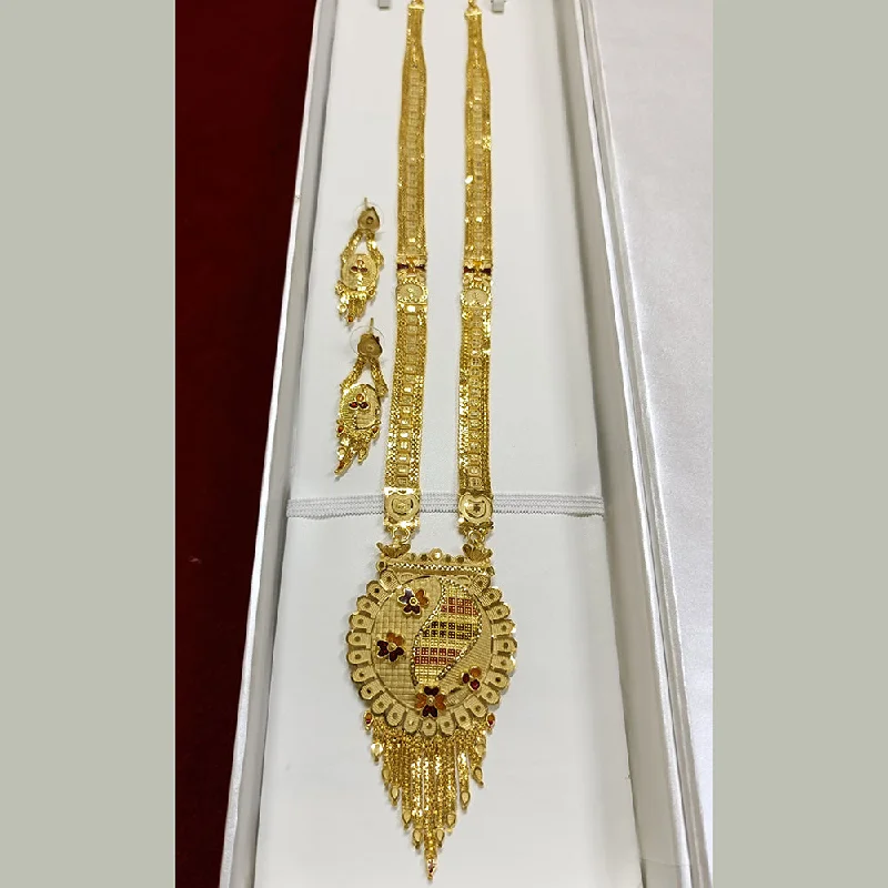 Pari Art Jewellery Forming Long Necklace Set