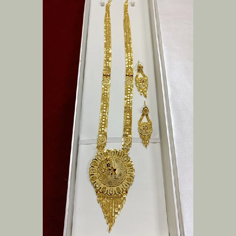 Pari Art Jewellery Forming Long Necklace Set