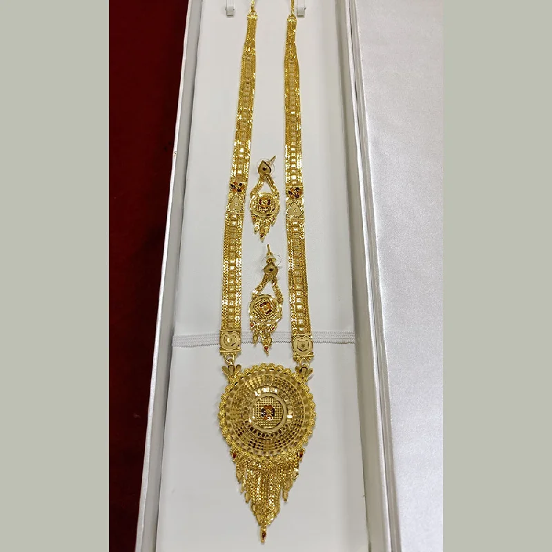 Pari Art Jewellery Forming Long Necklace Set