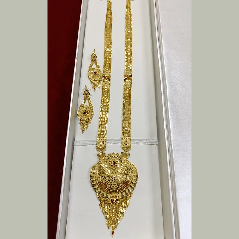 Pari Art Jewellery Forming Long Necklace Set