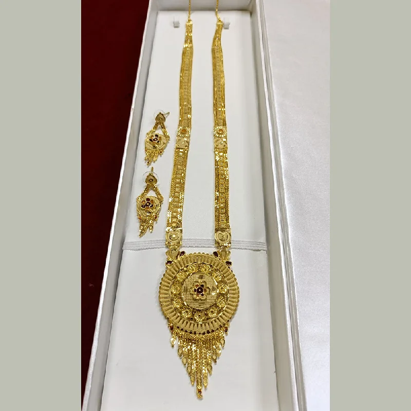 Pari Art Jewellery Forming Long Necklace Set