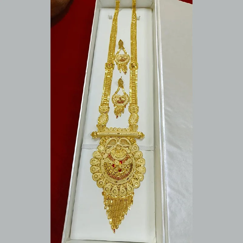 Pari Art Jewellery Forming Long Necklace Set