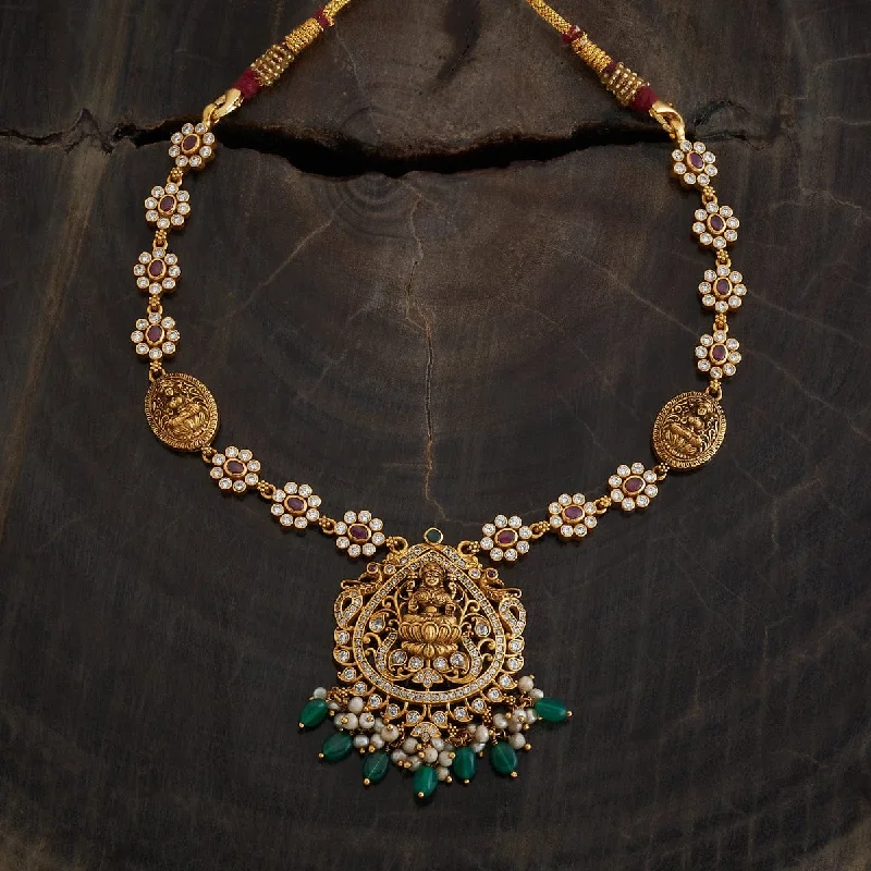 Silver Temple Necklace 173449