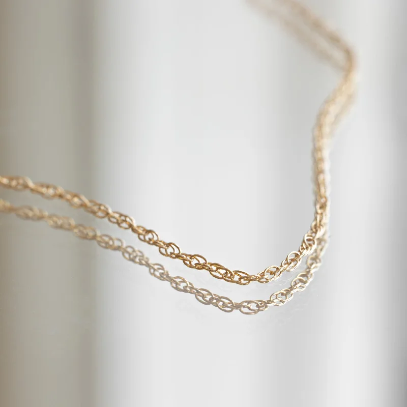 The Boyfriend Rope Chain Bracelet | Yellow Gold Filled